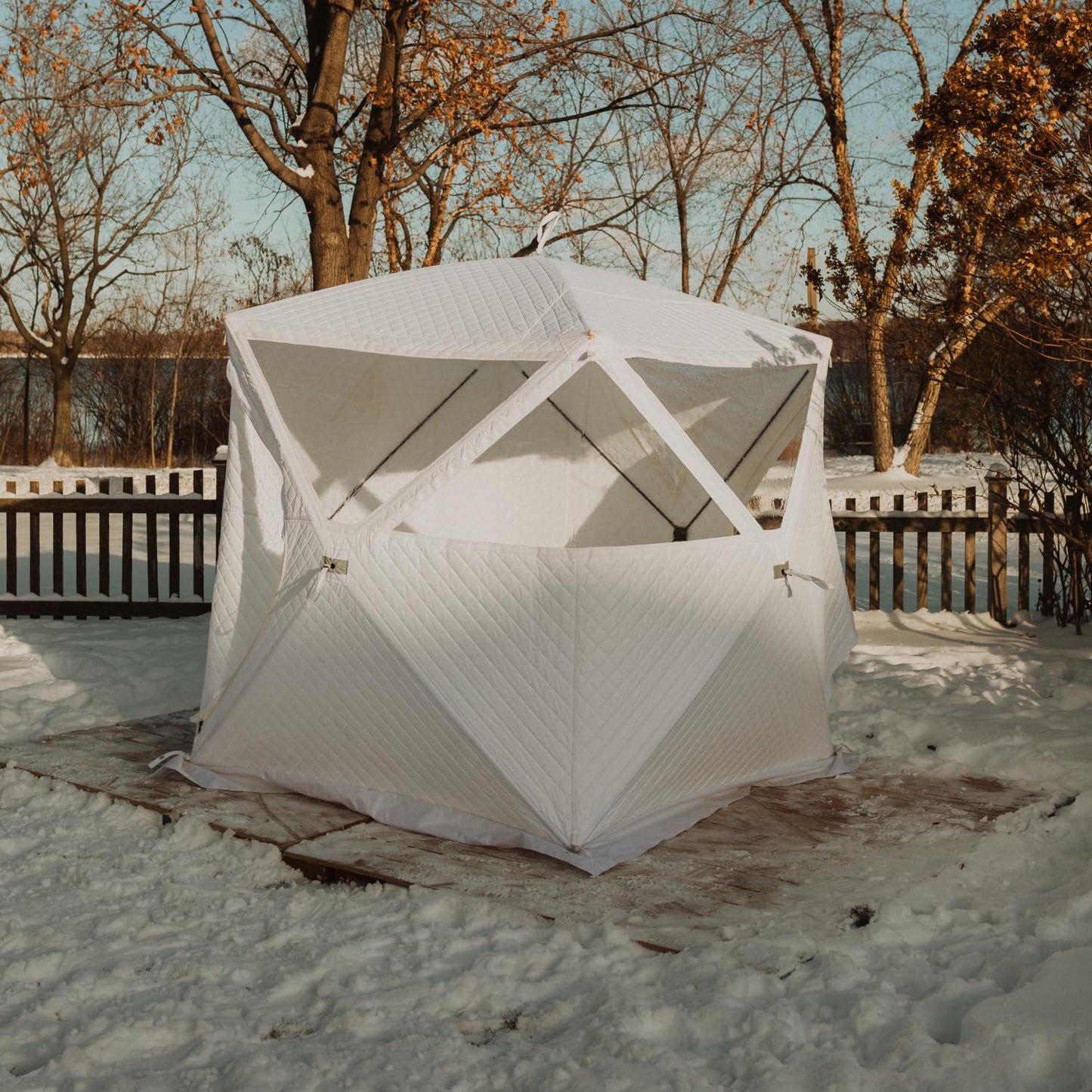 Halo Sauna Tent + Stove